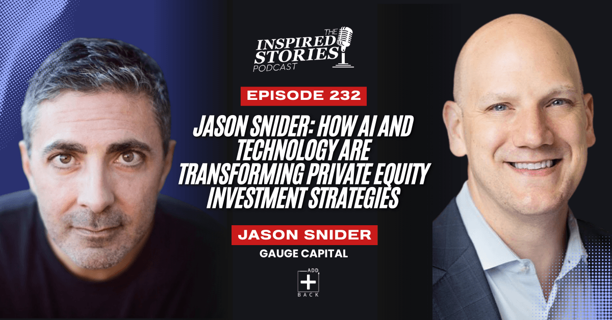 Jason Snider: How AI and Technology Are Transforming Private Equity Investment Strategies | Venture Capital Series